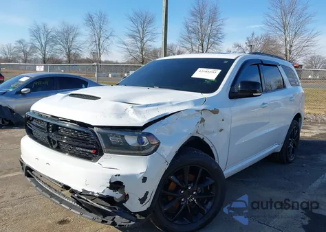 2018 Dodge Durango Gt Awd z USA, uszkodzony, nr VIN 1C4RDJDG1JC490408